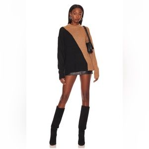 L’Academie Color Block Sweater